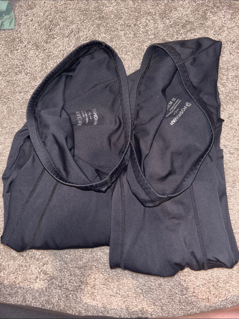 Poshdivah maternity leggings (2 pair)